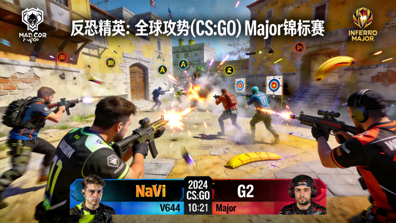 反恐精英：全球攻势(CS:GO) Major锦标赛 - 战队竞技画面