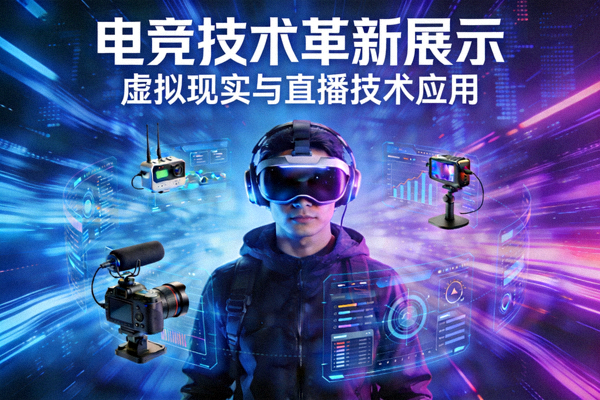 电竞技术革新展示 - 虚拟现实和直播技术应用