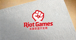 Riot Games拳头游戏公司Logo - 英雄联盟开发商