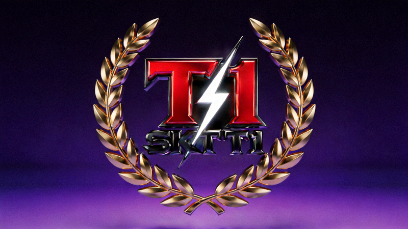 T1战队Logo - 韩国传奇电竞俱乐部标志